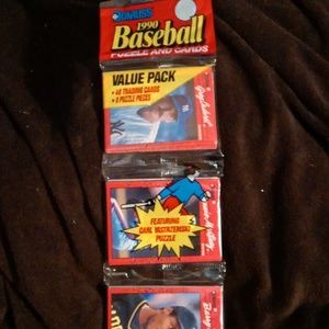 COPY - 1990 donruss baseball rack pack